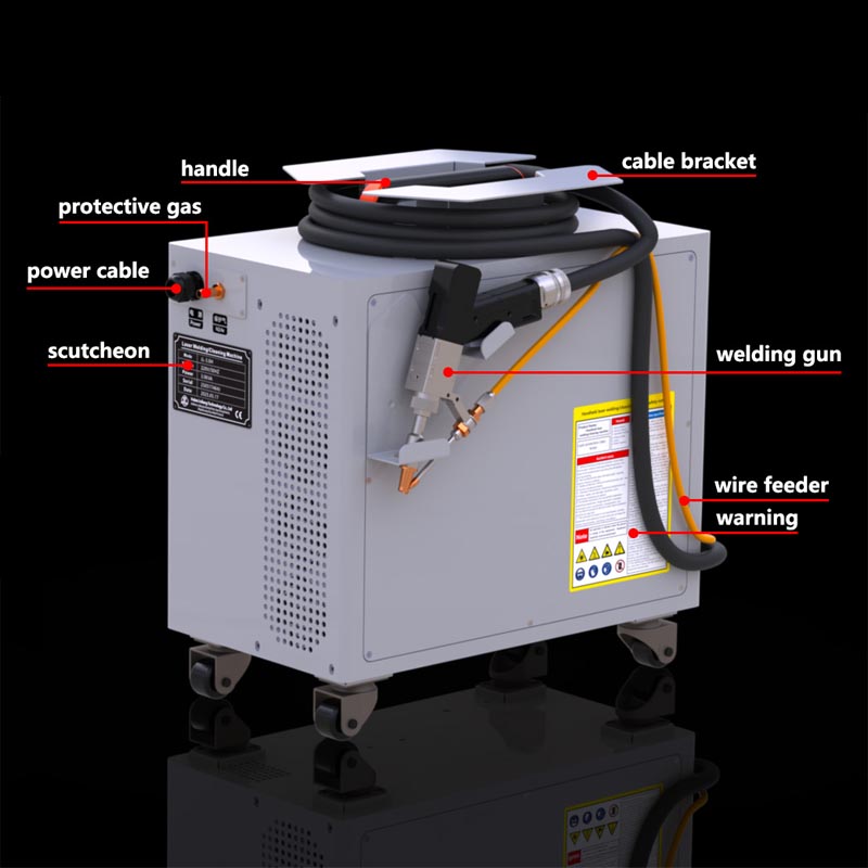Industrial Laser Welding Tool - Machine de soudage laser portative industrielle-outil