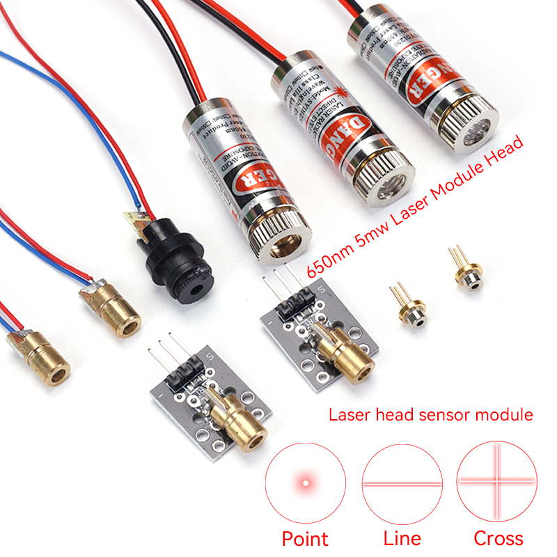Industrial Laser Line Module - Module laser industriel 650nm 5mW (5