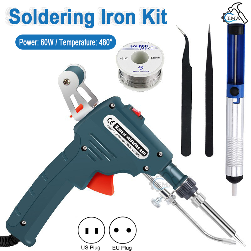 Industrial Laser Welding Tool - Pistolet à souder automatique 110V/220V 60W,