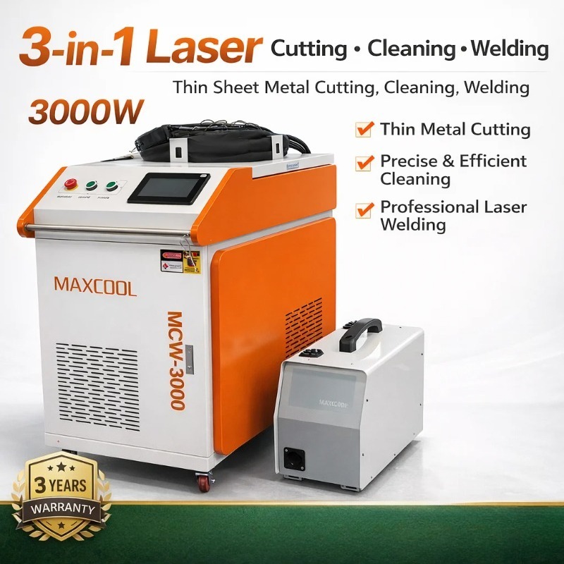 Industrial Laser Welding Tool - Machine de soudage 3 en 1,