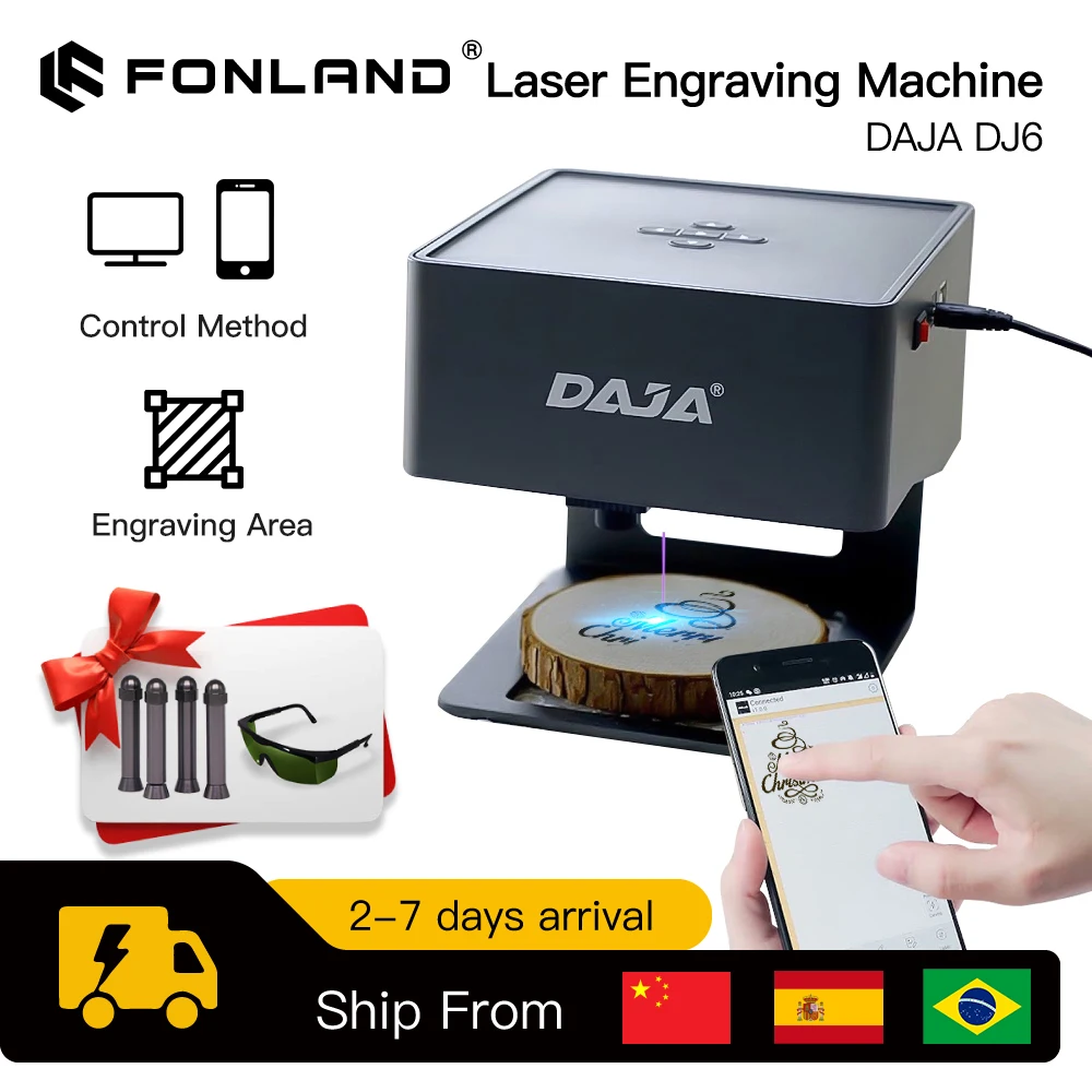 Industrial Laser Applications - DAAlbanLaser Engraver CNC DIY DJ6 Laser
