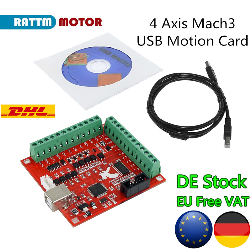 Breakout Board Mach3 - Contrôleur de machine à graver, 4