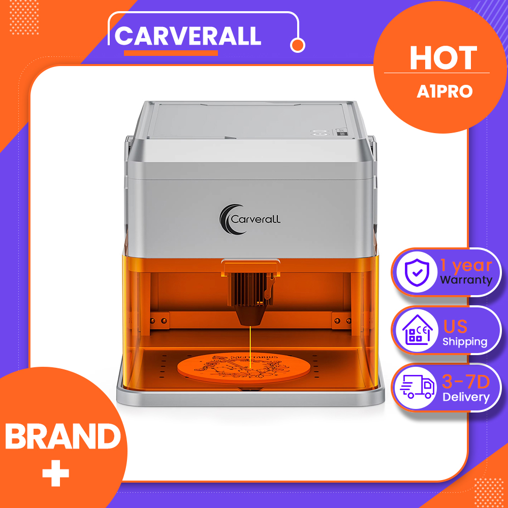 Industrial Laser Applications - Graveur laser Carverall A1PRO 10W avec