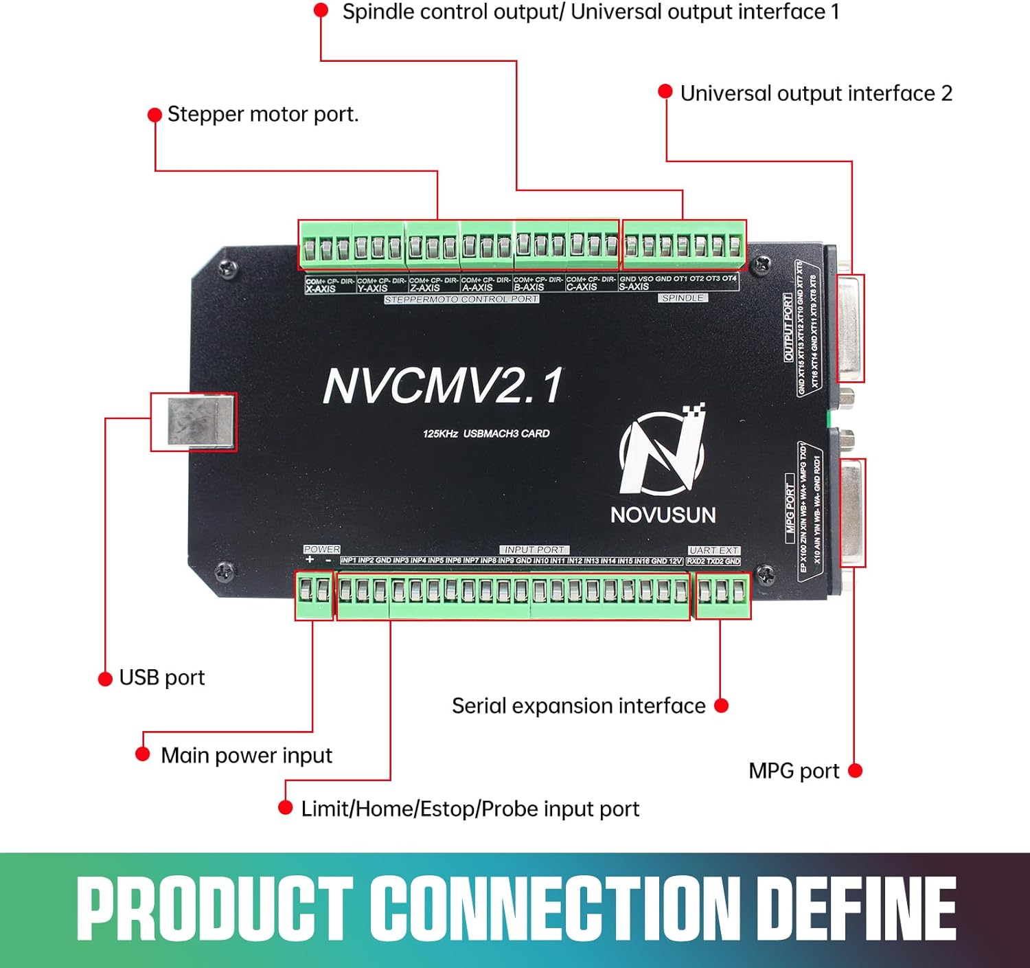 Carte de contrôle de mouvement - Breakout Board Mach3 avis et prix