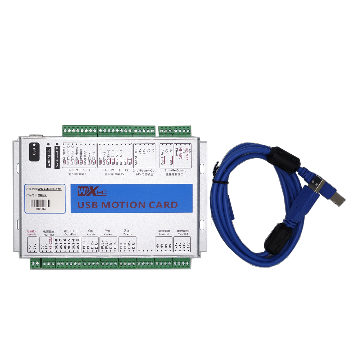 XHC Mach3 MKX-V 3 4 6 axes USB - Breakout Board Mach3 avis et prix