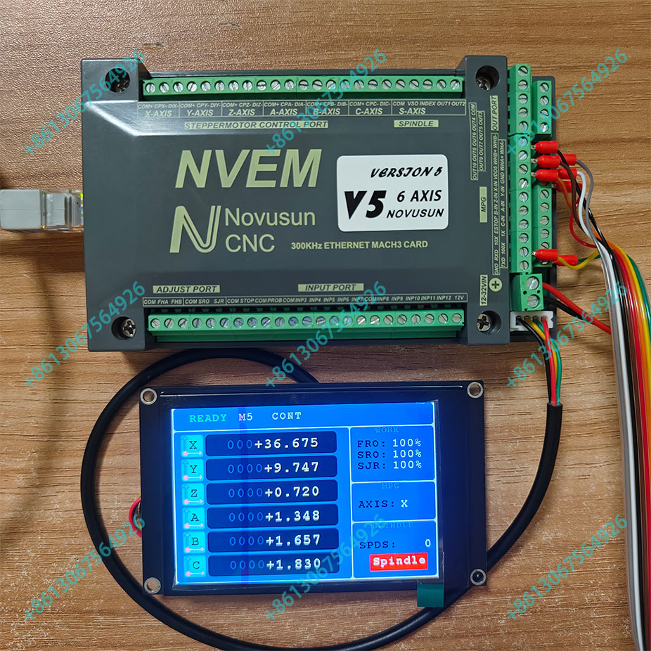 Contrôleur de mouvement Nvem C - Breakout Board Mach3 avis et prix