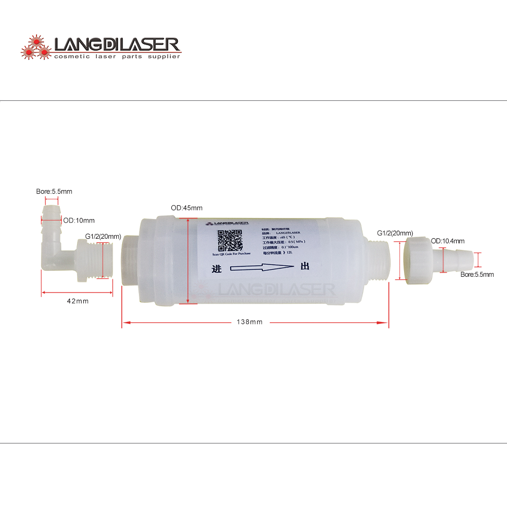 Système de filtre à eau Laser  - Industrial Hair Laser Machine avis et prix