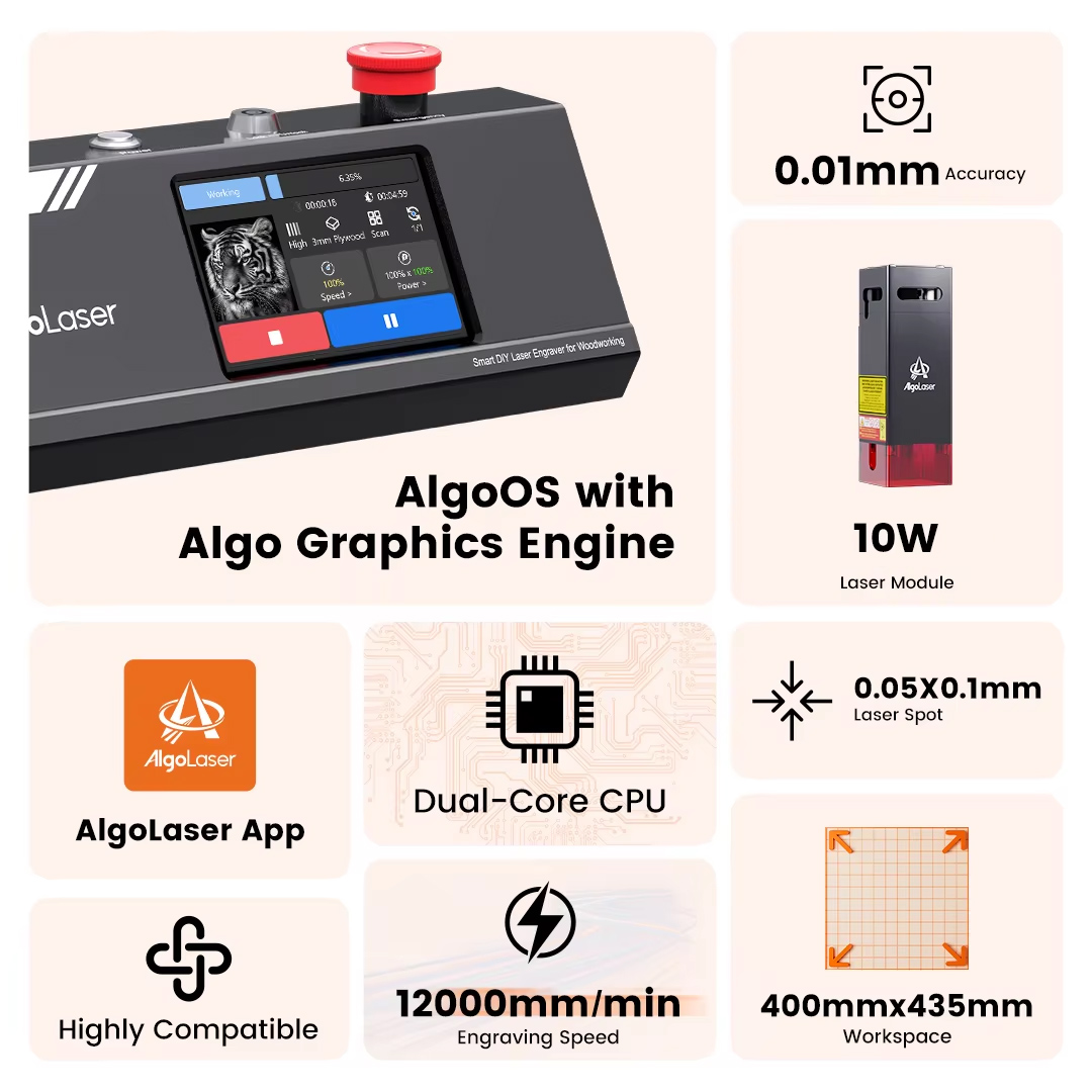 Algolaser bricolage Table 40*4 - Industrial Grade Laser avis et prix