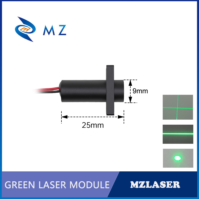 Module laser vert mini D9mm 51 - Industrial Laser Line Module avis et prix