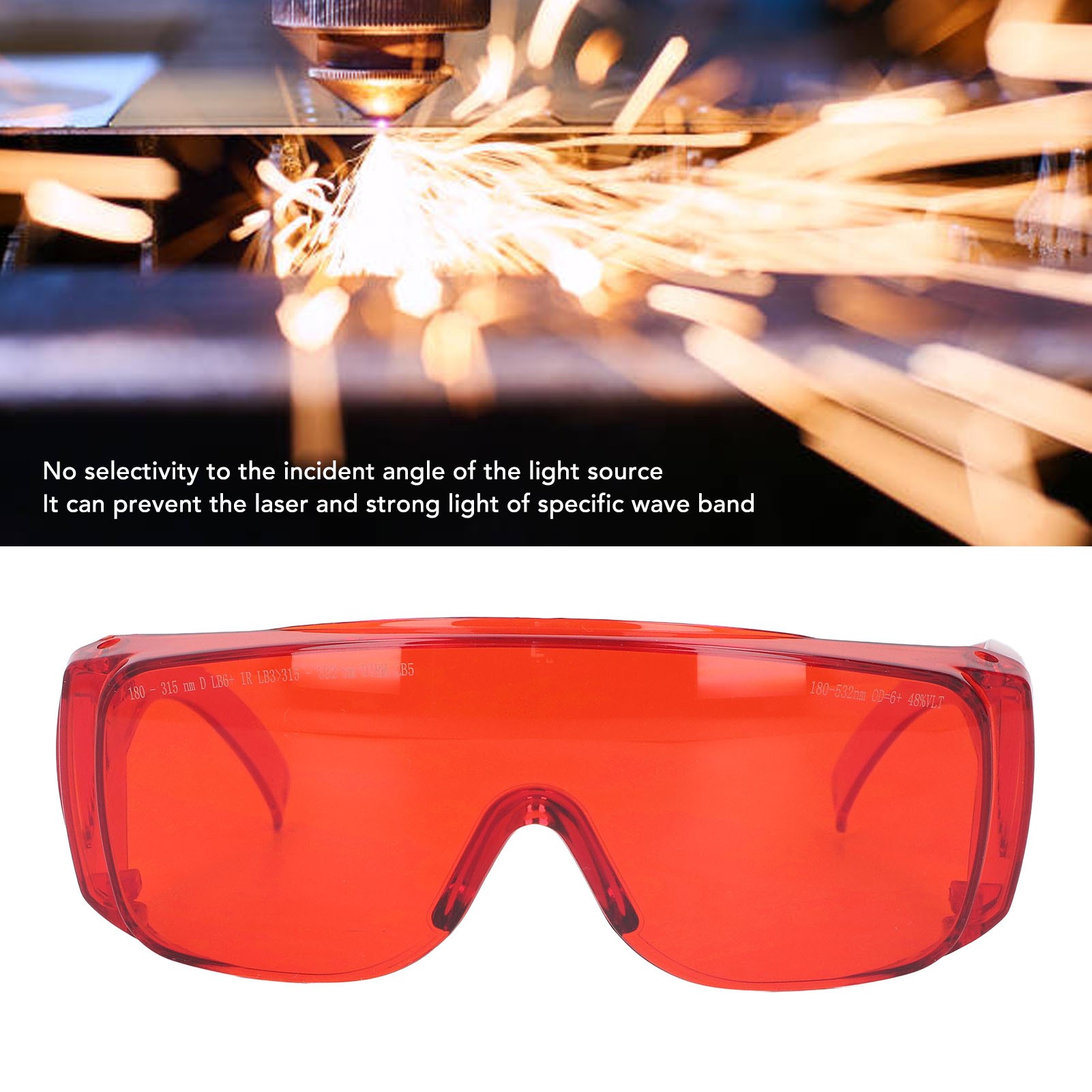 Lunettes laser rouges 180 à 53 - Industrial Laser Glasses avis et prix