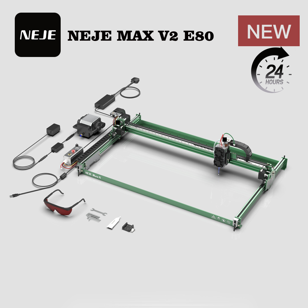 Graveur laser NEJE MAX V2 E80  - Industrial Grade Laser avis et prix