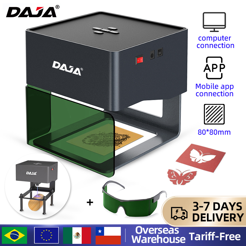 DAJA DJ6 Mini graveur Laser Po - Rotary Axis Laser Engraver avis et prix